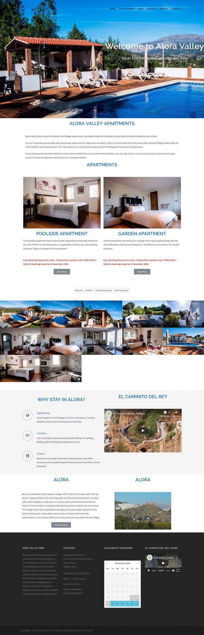 Hospitality Website