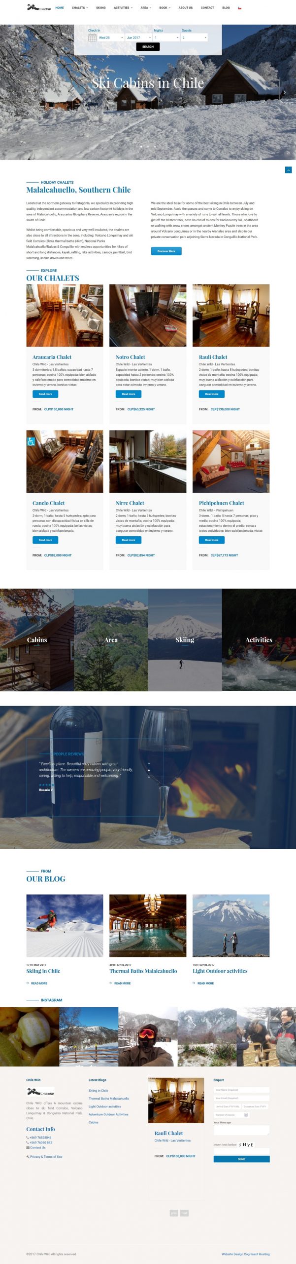 Hospitality Website