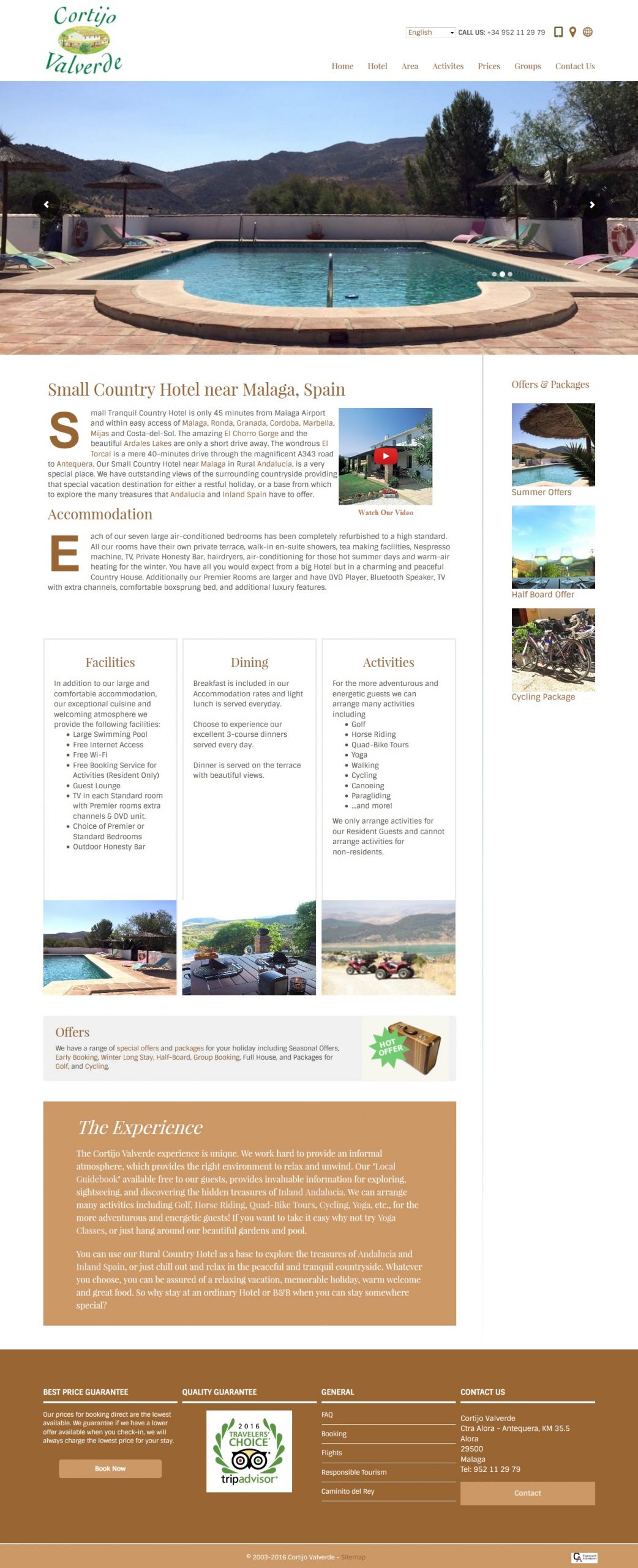 Hotel Website